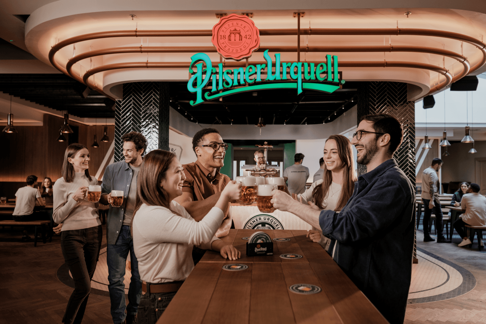 Pilsner Urquell, the World’s First Golden Pilsner Opens a New Home in Prague with the Original Beer Experience